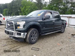 2015 Ford F-150 XLT with VIN 1FTEW1EP2FFB37060, listed as a Copart auction lot 58825175 with 133,438 mi miles and Salvage title. Bid and sale history available at DreamBid. Image 1.