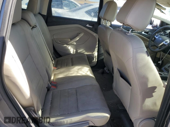 2014 Ford Escape Titanium with VIN 1FMCU9J90EUD94405, listed as a Copart auction lot 68489754 with 52,045 mi miles and Salvage Title. Bid and sale history available at DreamBid. Image 10.