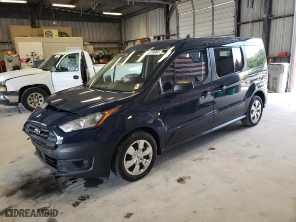 2021 Ford Transit Connect Wagon XL with VIN NM0GE9E23M1484208, listed as a Copart auction lot 70918064 with 78,634 mi miles and Salvage Title. Bid and sale history available at carsss.com. Image 1.