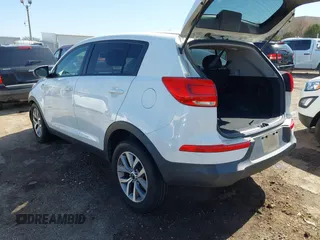 2016 Kia Sportage LX with VIN KNDPBCAC9G7872861, listed as a IAAI auction lot 41772819 with 117,540 mi miles and . Bid and sale history available at carsss.com. Image 3.