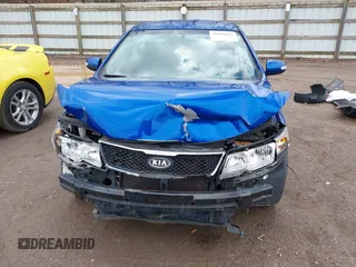 2010 Kia Forte SX with VIN KNAFW4A3XA5250341, listed as a IAAI auction lot 41698461 with 124,334 mi miles. Bid and sale history available at carsss.com. Image 6.