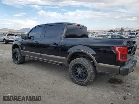 2016 Ford F-150 XL with VIN 1FTEW1CF4GFB98468, listed as a Copart auction lot 42740445 with 115,375 mi miles and Salvage Title. Bid and sale history available at carsss.com. Image 2.