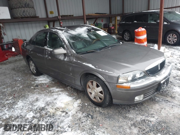 2002 Lincoln LS w/Base Pkg with VIN 1LNHM87A32Y702060, listed as a IAAI auction lot 41614303 with 172,783 mi miles. Bid and sale history available at carsss.com. Image 1.