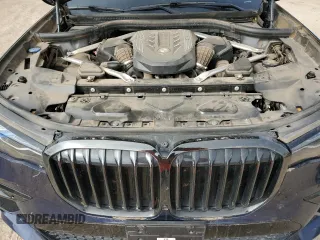 2022 BMW X7 M50i z VIN 5UXCX6C00N9L56814, wystawiony jako Copart lot #46108725 z przebiegiem 35 216 mil mil oraz Szkoda całkowita • Salvage title. Historia ofert i sprzedaży dostępna na DreamBid. Obrazek 12.