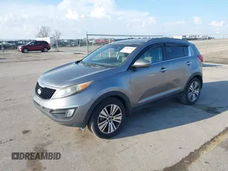 2014 Kia Sportage EX with VIN KNDPC3AC6E7662759, listed as a IAAI auction lot 41887950 with 150,000 mi miles and . Bid and sale history available at DreamBid. Image 2.