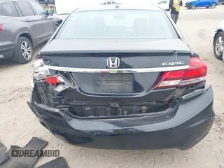 2015 Honda Civic Sedan EX-L with VIN 19XFB2F95FE047952, listed as a IAAI auction lot 41803118 with 1 mi miles. Bid and sale history available at carsss.com. Image 15.