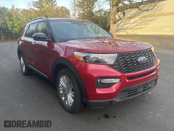 2020 Ford Explorer Limited with VIN 1FM5K8FW9LGA00225, listed as a Copart auction lot 42375415 with 39,042 mi miles and Salvage Title. Bid and sale history available at carsss.com. Image 1.