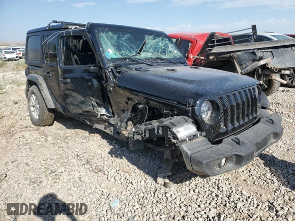 2023 Jeep Wrangler Sport Altitude with VIN 1C4HJXDN9PW634199, listed as a Copart auction lot 65940434 with Not Provided miles and Salvage Title. Bid and sale history available at DreamBid. Image 4.