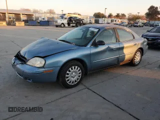 2005 Mercury Sable GS with VIN 1MEFM50U85A619945, listed as a Copart auction lot 83109264 with 130,646 mi miles and Salvage Title. Bid and sale history available at carsss.com. Image 1.