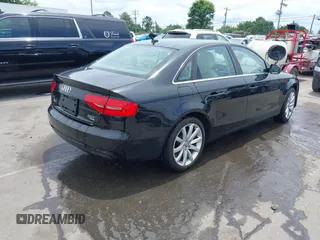 2013 Audi A4 Premium Plus with VIN WAUFFAFL4DN006258, listed as a IAAI auction lot 42465048 with 112,202 mi miles and . Bid and sale history available at DreamBid. Image 4.