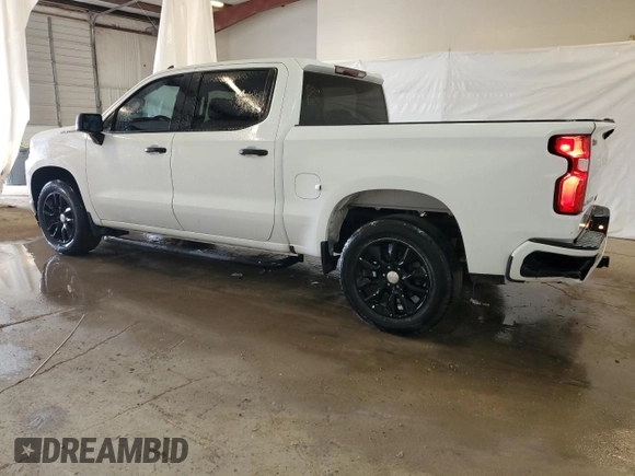 2020 Chevrolet Silverado 1500 Custom with VIN 3GCPWBEH0LG206037, listed as a Copart auction lot 50879765 with 85,867 mi miles and Clean Title. Bid and sale history available at carsss.com. Image 2.