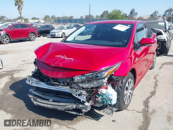 2020 Toyota Prius LE with VIN JTDKARFP8L3154280, listed as a IAAI auction lot 42405444 with 57,134 mi miles and . Bid and sale history available at DreamBid. Image 18.