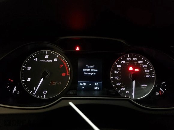 2015 Audi S4 Premium Plus with VIN WAUBGAFL8FA029886, listed as a Copart auction lot 64437204 with 87,790 mi miles and Salvage Title. Bid and sale history available at carsss.com. Image 9.