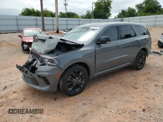 2022 Dodge Durango GT Plus with VIN 1C4RDHDG5NC203554, listed as a Copart auction lot 57697905 with 36,482 mi miles and Salvage title. Bid and sale history available at DreamBid. Image 1.