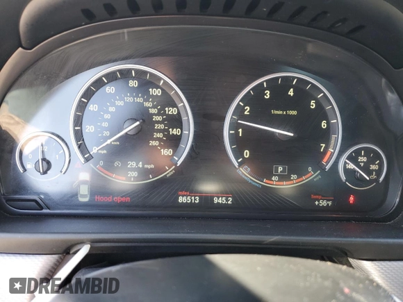 2016 BMW 5 Series 550i xDrive с VIN WBAKP9C56GD980219, выставлен на аукционе Copart как лот 49330955 с пробегом 86 513 миль миль и Списание • Salvage title. История ставок и продаж доступна на DreamBid. Изображение 9.