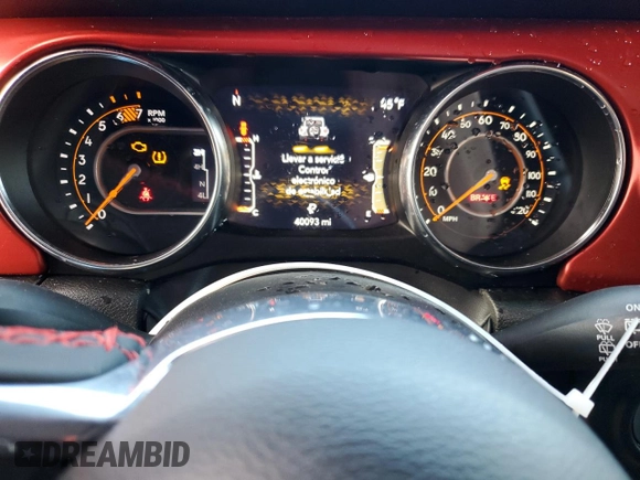 2023 Jeep Wrangler Rubicon с VIN 1C4HJXFN7PW693166, выставлен на аукционе Copart как лот 50508175 с пробегом 40 093 миль миль и Списание • Salvage title. История ставок и продаж доступна на DreamBid. Изображение 9.