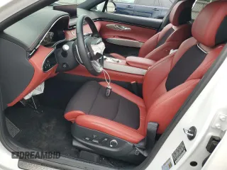 2023 Genesis GV70 2.5T with VIN KMUMADTB4PU103750, listed as a Copart auction lot 61221365 with 37,092 mi miles and Salvage title. Bid and sale history available at DreamBid. Image 7.