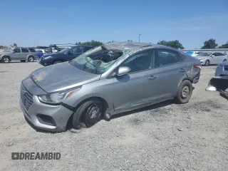 2021 Hyundai Accent SE with VIN 3KPC24A67ME133174, listed as a Copart auction lot 62605665 with 57,412 mi miles and Salvage title. Bid and sale history available at DreamBid. Image 1.