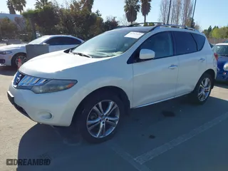 2010 Nissan Murano SL with VIN JN8AZ1MWXAW120261, listed as a IAAI auction lot 41763421 with 158,907 mi miles. Bid and sale history available at carsss.com. Image 2.