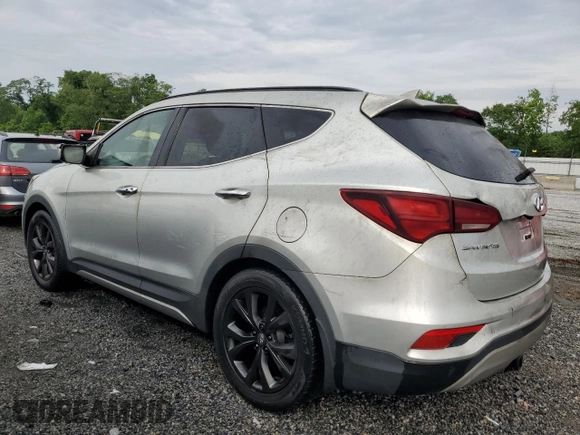 2018 Hyundai Santa Fe Ultimate с VIN 5XYZW4LA5JG545656, выставлен на аукционе Copart как лот 57390895 с пробегом 82 988 миль миль и На запчасти • Non repairable. История ставок и продаж доступна на DreamBid. Изображение 2.