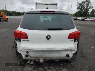2017 Volkswagen Tiguan Wolfsburg Edition with VIN WVGRV7AX0HK003389, listed as a Copart auction lot 59709615 with 88,491 mi miles and Salvage title. Bid and sale history available at DreamBid. Image 6.