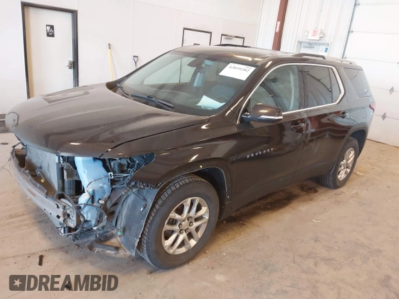 2018 Chevrolet Traverse LT Cloth with VIN 1GNERGKW1JJ260402, listed as a IAAI auction lot 42039202 with 150,831 mi miles. Bid and sale history available at carsss.com. Image 17.