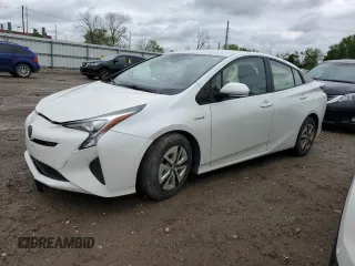 2017 Toyota Prius Two with VIN JTDKBRFU2H3544737, listed as a Copart auction lot 58017885 with 104,165 mi miles and Salvage title. Bid and sale history available at DreamBid. Image 1.