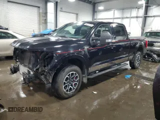 2022 Ford F-150 XL with VIN 1FTFW1E82NFA29355, listed as a Copart auction lot 60212125 with 89,709 mi miles and Salvage title. Bid and sale history available at DreamBid. Image 1.