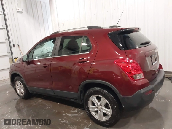 2016 Chevrolet Trax LT with VIN 3GNCJPSB4GL275165, listed as a IAAI auction lot 41883722 with 76,592 mi miles. Bid and sale history available at carsss.com. Image 14.