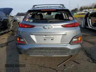 2020 Hyundai Kona SEL with VIN KM8K2CAA5LU534115, listed as a Copart auction lot 46284365 with 46,018 mi miles and Salvage Title. Bid and sale history available at carsss.com. Image 6.