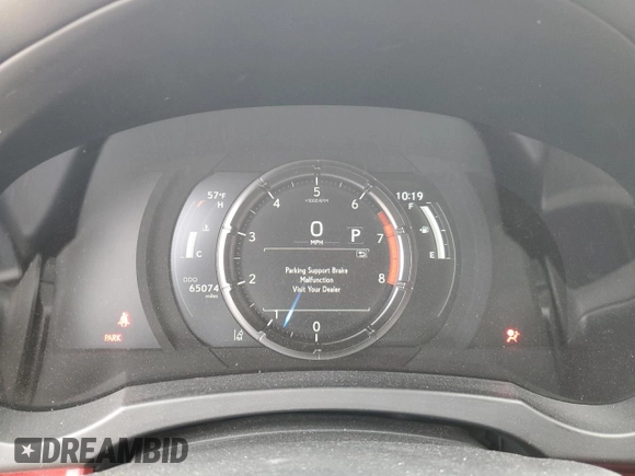 2022 Lexus IS 350 F Sport with VIN JTHGZ1B20N5050205, listed as a Copart auction lot 54774545 with 65,074 mi miles and Salvage title. Bid and sale history available at DreamBid. Image 9.