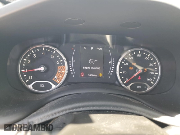 2020 Jeep Renegade Altitude with VIN ZACNJAB17LPK95978, listed as a Copart auction lot 57432225 with 35,690 mi miles and Salvage title. Bid and sale history available at DreamBid. Image 9.