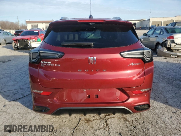 2024 Buick Encore GX Avenir with VIN KL4AMGSL6RB073085, listed as a Copart auction lot 86503654 with 4,528 mi miles and Salvage title. Bid and sale history available at DreamBid. Image 6.