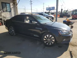 2015 Volkswagen Jetta Sedan Hybrid SEL Premium with VIN 3VW637AJ8FM416575, listed as a Copart auction lot 81854754 with 0 mi miles and Salvage Title. Bid and sale history available at carsss.com. Image 4.