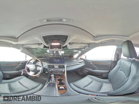 2020 Lexus RX 350L with VIN JTJHZKEA0L2018350, listed as a Copart auction lot 87972245 with 50,475 mi miles and Salvage title. Bid and sale history available at DreamBid. Image 14.