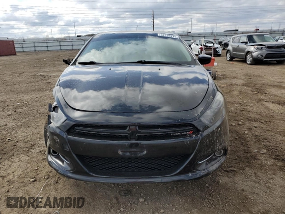 2013 Dodge Dart Rallye with VIN 1C3CDFBA3DD309894, listed as a Copart auction lot 52138275 with 141,608 mi miles and Salvage Title. Bid and sale history available at carsss.com. Image 5.