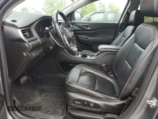 2021 GMC Acadia AT4 with VIN 1GKKNLLS3MZ206914, listed as a Copart auction lot 57458245 with 71,480 mi miles and Salvage title. Bid and sale history available at DreamBid. Image 7.