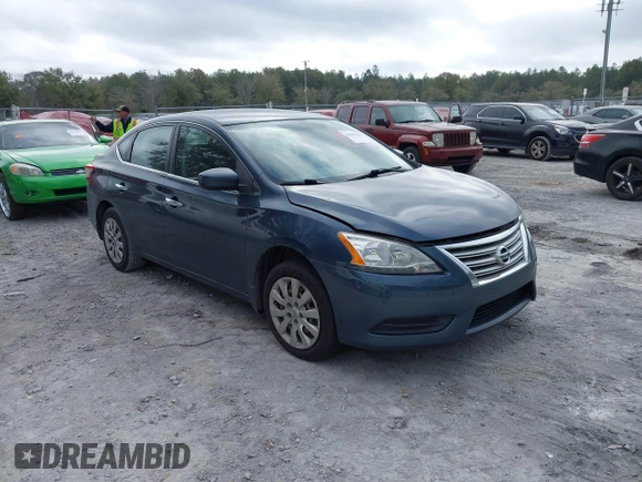 2014 Nissan Sentra S with VIN 3N1AB7AP5EL686391, listed as a IAAI auction lot 41693438 with 254,465 mi miles and . Bid and sale history available at DreamBid. Image 1.