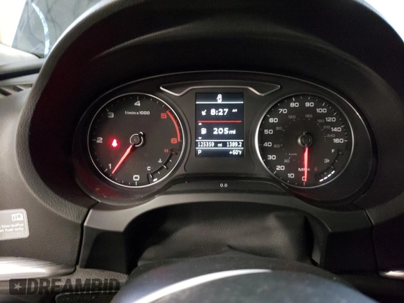 2015 Audi A3 2.0 TDI Premium Plus with VIN WAUCJGFF3F1052821, listed as a Copart auction lot 78913704 with 125,359 mi miles and Salvage Title. Bid and sale history available at carsss.com. Image 9.