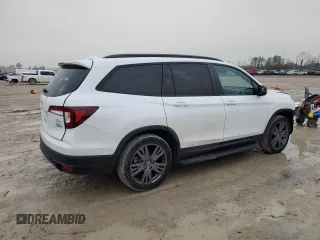2022 Honda Pilot Sport with VIN 5FNYF6H35NB084828, listed as a Copart auction lot 43286375 with 39,303 mi miles and Salvage Title. Bid and sale history available at DreamBid. Image 3.