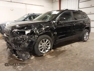 2021 Jeep Cherokee Latitude Lux with VIN 1C4PJMMX2MD221463, listed as a IAAI auction lot 41901907 with 54,027 mi miles and . Bid and sale history available at carsss.com. Image 21.