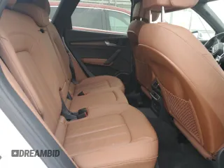 2021 Audi Q5 Premium Plus with VIN WA1BAAFY6M2010268, listed as a Copart auction lot 60370325 with 38,227 mi miles and Salvage title. Bid and sale history available at DreamBid. Image 10.
