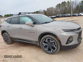 2021 Chevrolet Blazer RS with VIN 3GNKBERS4MS508899, listed as a IAAI auction lot 41728853 with 77,481 mi miles and . Bid and sale history available at DreamBid. Image 14.