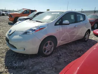2012 Nissan LEAF SL with VIN JN1AZ0CP2CT019321, listed as a Copart auction lot 50784935 with 45,867 mi miles and Clean Title. Bid and sale history available at carsss.com. Image 1.