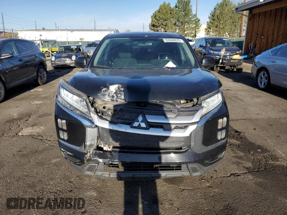 2020 Mitsubishi Outlander ES with VIN JA4AR3AU1LU024702, listed as a Copart auction lot 53568835 with 122,706 mi miles and Clean title. Bid and sale history available at DreamBid. Image 5.