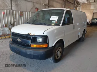 2013 Chevrolet Express Cargo Van with VIN 1GCWGFCA0D1156858, listed as a IAAI auction lot 42095785 with 223,413 mi miles. Bid and sale history available at carsss.com. Image 6.