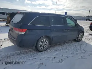 2016 Honda Odyssey EX z VIN 5FNRL5H43GB149856, wystawiony jako Copart lot #44591485 z przebiegiem 109 658 mil mil oraz Szkoda całkowita • Salvage title. Historia ofert i sprzedaży dostępna na DreamBid. Obrazek 3.