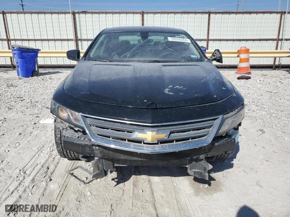2017 Chevrolet Impala LS with VIN 2G11X5S3XH9165861, listed as a Copart auction lot 76938284 with 161,386 mi miles and Salvage Title. Bid and sale history available at carsss.com. Image 5.