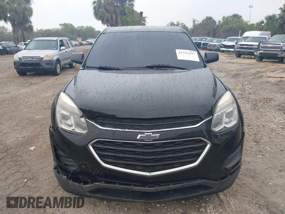 2016 Chevrolet Equinox LS with VIN 2GNALBEK7G1183078, listed as a IAAI auction lot 41751477 with 118,097 mi miles and . Bid and sale history available at carsss.com. Image 12.