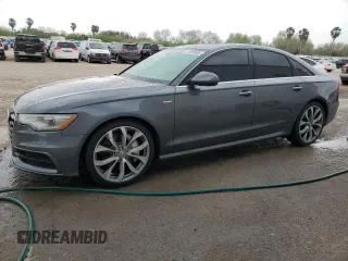 2015 Audi A6 3.0T Premium Plus with VIN WAUFGAFC9FN011102, listed as a Copart auction lot 47665085 with 144,001 mi miles and Clean Title. Bid and sale history available at carsss.com. Image 1.